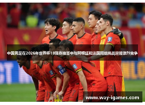 中国男足在2026年世界杯18强赛抽签中与阿根廷和法国同组挑战迎接激烈竞争